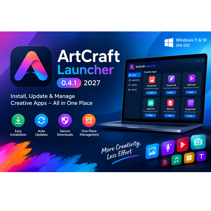 ArtCraft Launcher 0.4.1 2027 for Windows