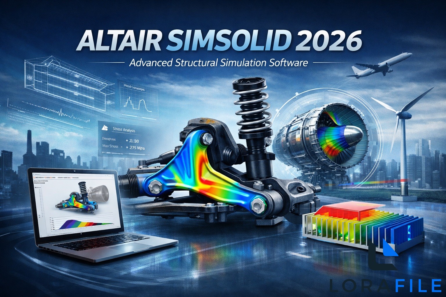 Altair SimSolid 2026 screenshot