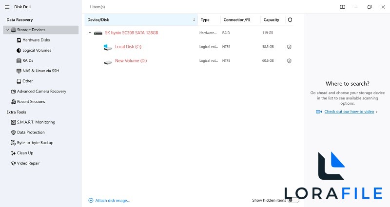 Disk Drill 6.2 screenshot