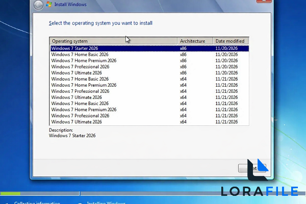 Windows All (7, 8.1, 10, 11) AIO 2026 ISO screenshot