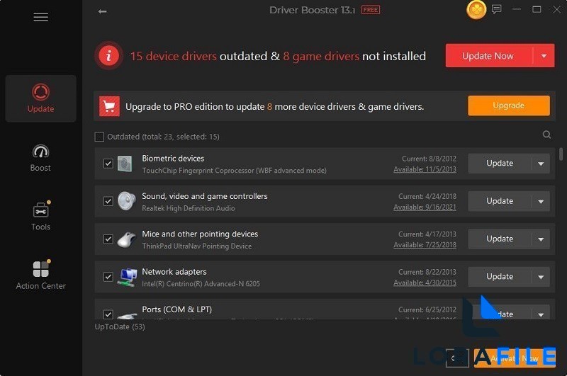 IObit Driver Booster Pro 13.1.0 for Windows screenshot