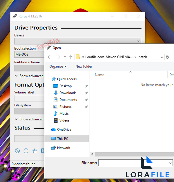 Rufus 4.13.2316 screenshot