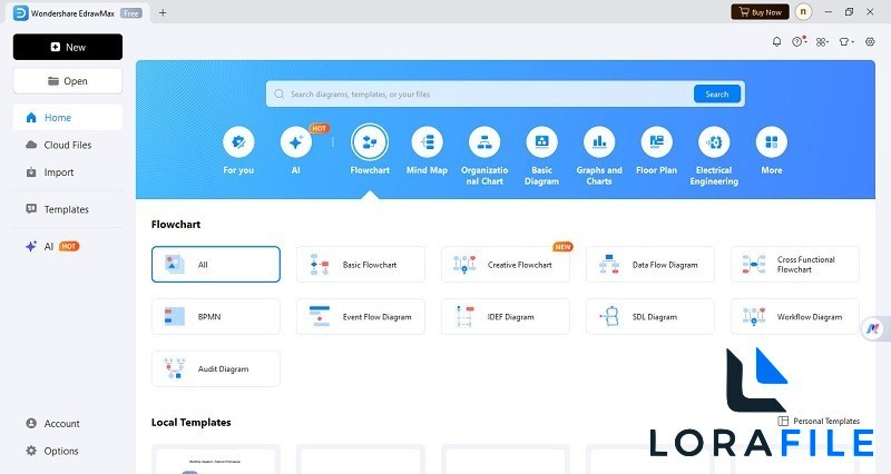 EdrawMax Ultimate 15.1.6.1498 screenshot