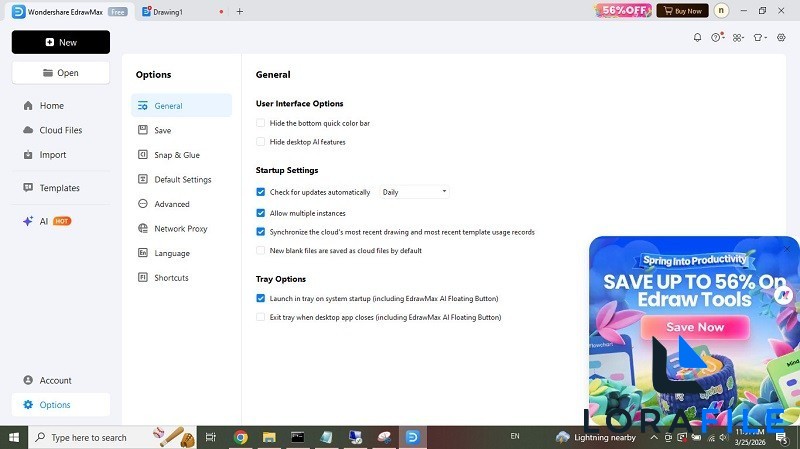 EdrawMax Ultimate 15.1.6.1498 screenshot
