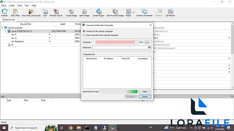R-Studio Data Recovery 9.5.191709 Technician screenshot