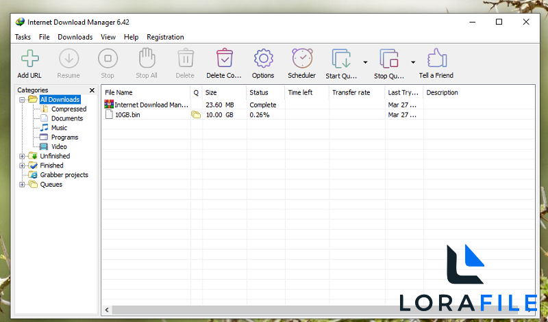 Internet Download Manager (IDM) 6.42.63 screenshot