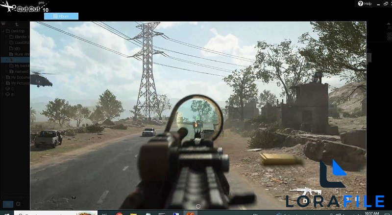 Franzis CutOut 10 Professional screenshot