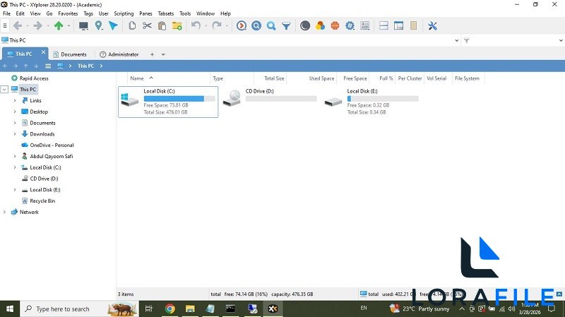 XYplorer 28.30.0000 screenshot