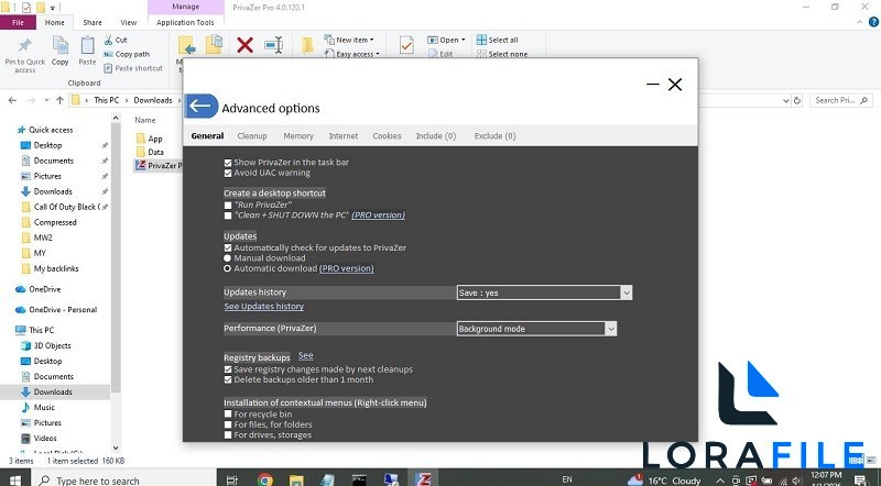 Goversoft Privazer 4.0.120.1 screenshot