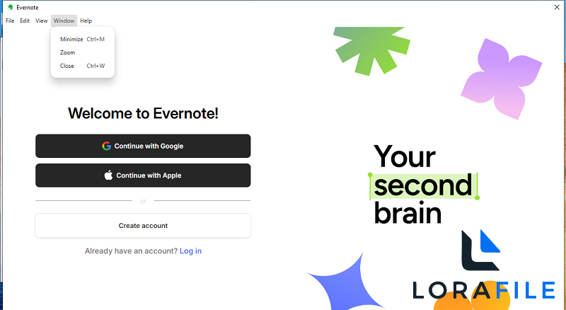 Evernote  screenshot