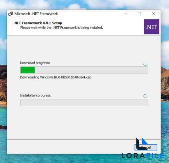 Microsoft .NET Framework 4.8.1 / 4.7.2 / 3.5 screenshot