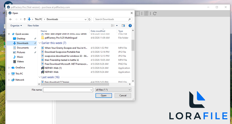 pdfFactory Pro screenshot