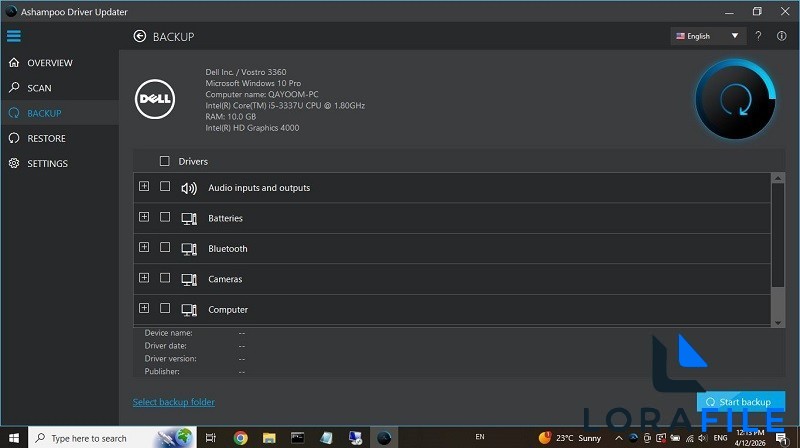 Ashampoo Driver Updater 2026 Multilingual screenshot