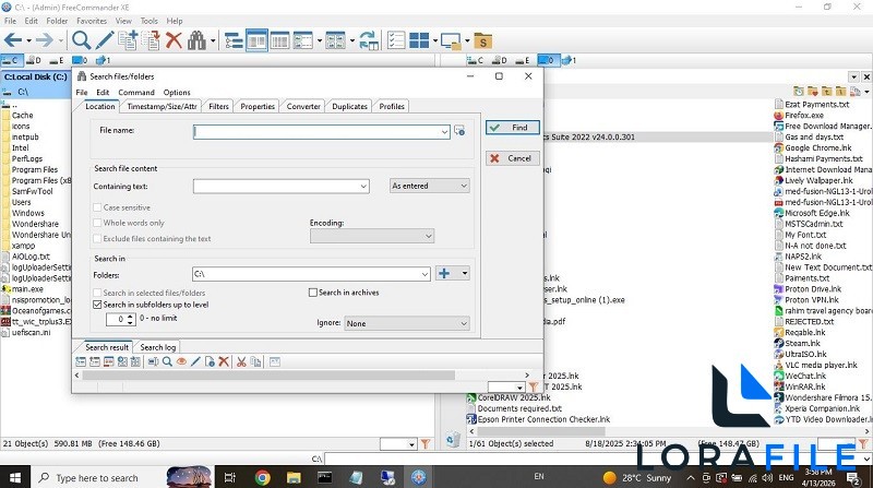 FreeCommander XE 2026 Build 946 screenshot