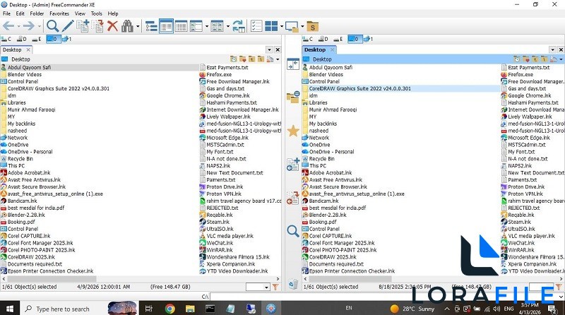 FreeCommander XE 2026 Build 946 screenshot