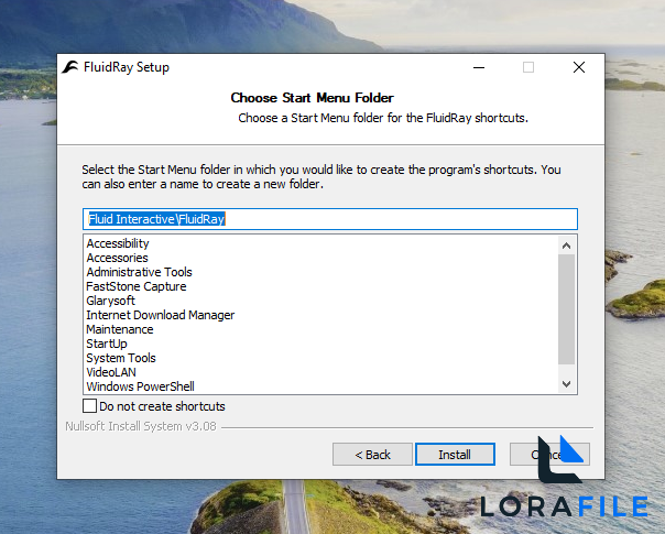 FluidRay 4.7.0.12 screenshot