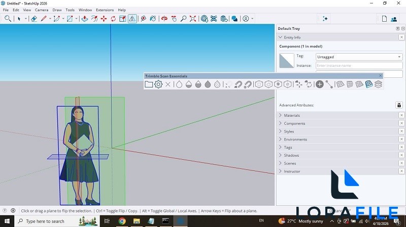 SketchUp Pro 2026 v26.1.256 screenshot