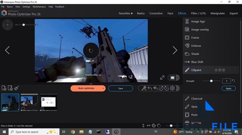 Ashampoo Photo Optimizer Pro 26.0.3 screenshot
