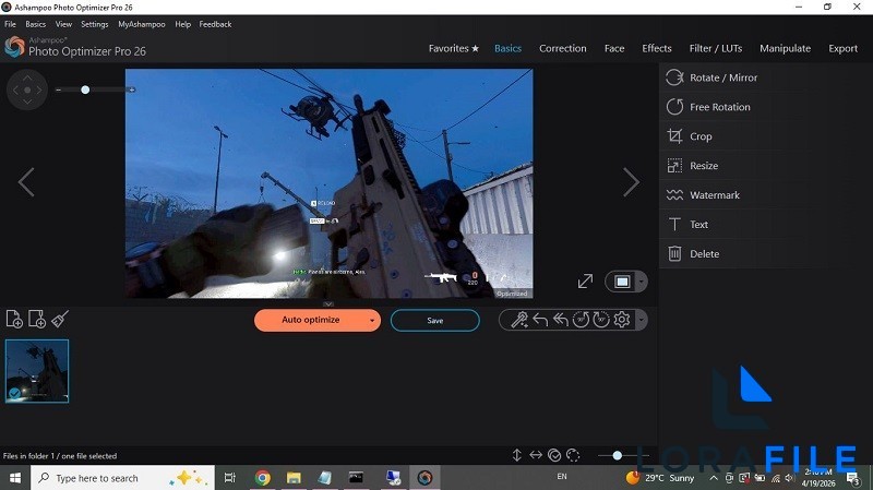 Ashampoo Photo Optimizer Pro 26.0.3 screenshot