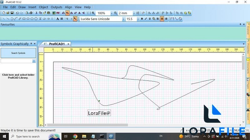 ProfiCAD 13.5.2 screenshot