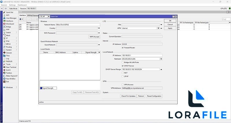WinBox 4.01 screenshot