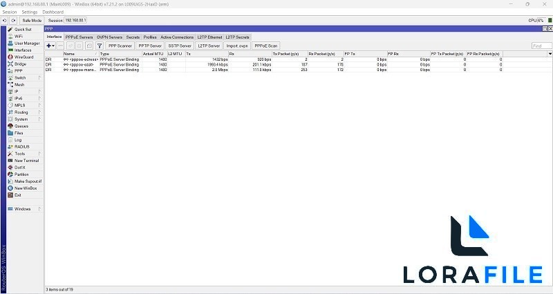 WinBox 4.01 screenshot