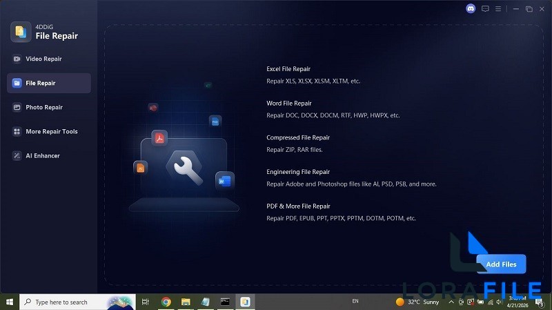 4DDiG File Repair 4.3.11.0 Multilingual screenshot