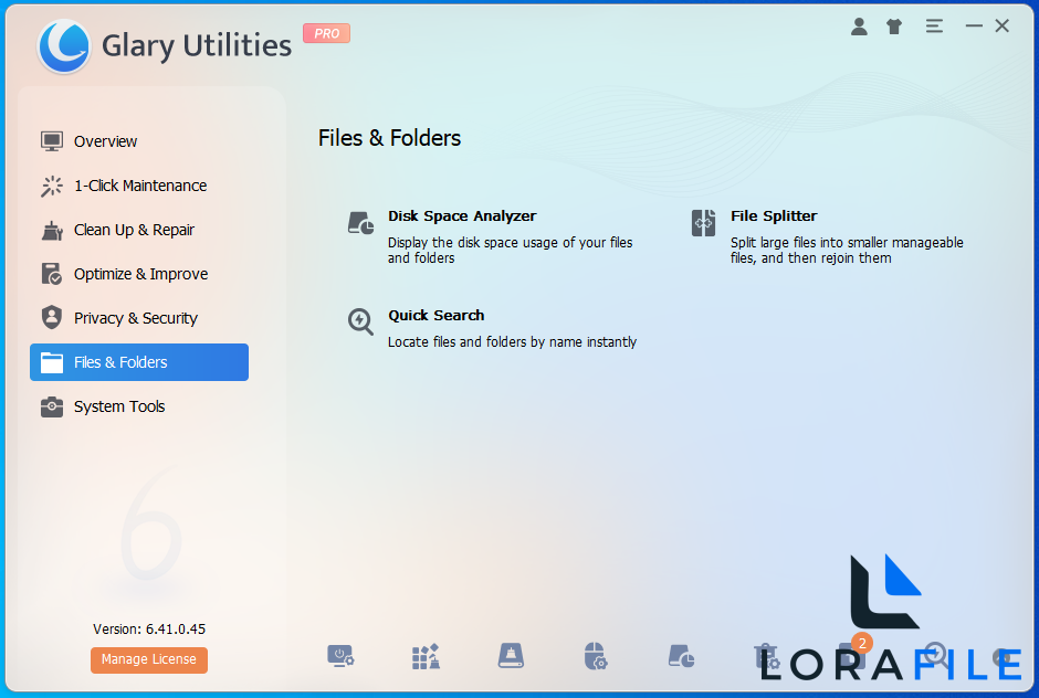 Glary Utilities 6.41.0.45 screenshot