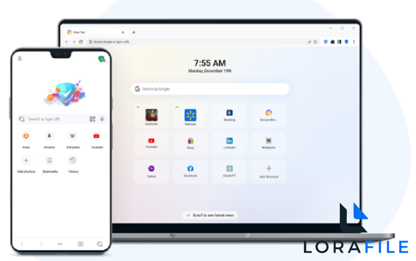 Avast Secure Browser 9.3.3.1818 for Windows screenshot