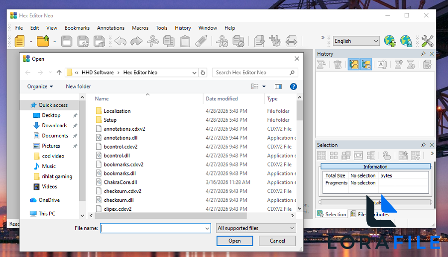 Hex Editor Neo 8.05.00.9372 screenshot