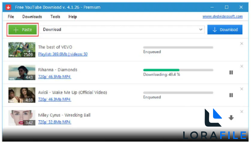 Free YouTube Download 4.5.13.428 screenshot