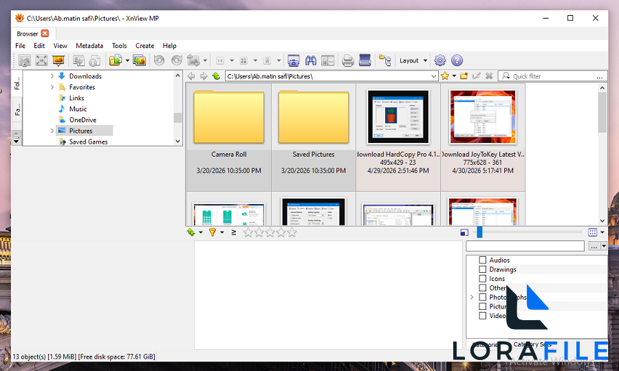 XnViewMP 1.11.2 screenshot