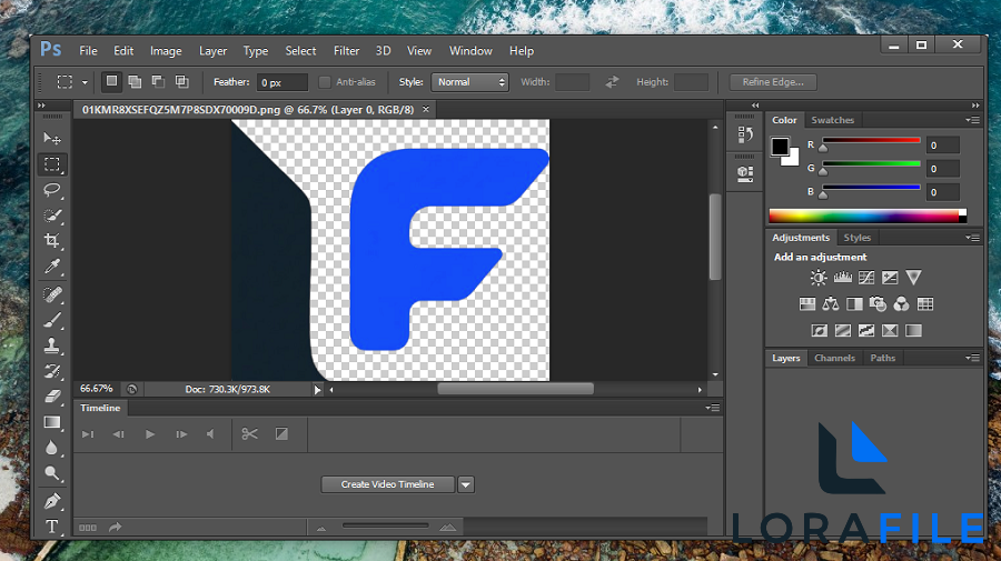 Adobe Photoshop CS6 13.1  screenshot