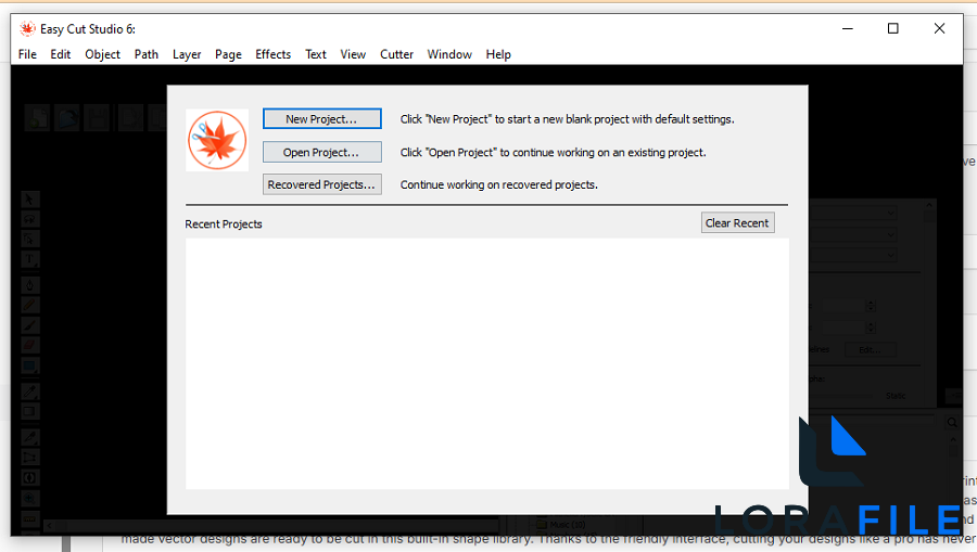 Easy Cut Studio 6.020 screenshot