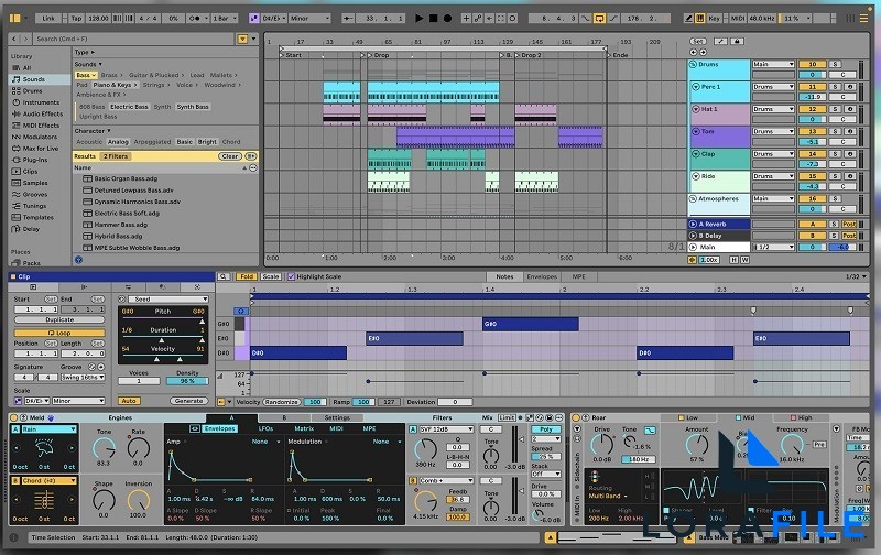Ableton Live Suite 12.4 screenshot
