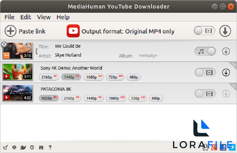 MediaHuman YouTube Downloader 3.9.20 (0605) screenshot