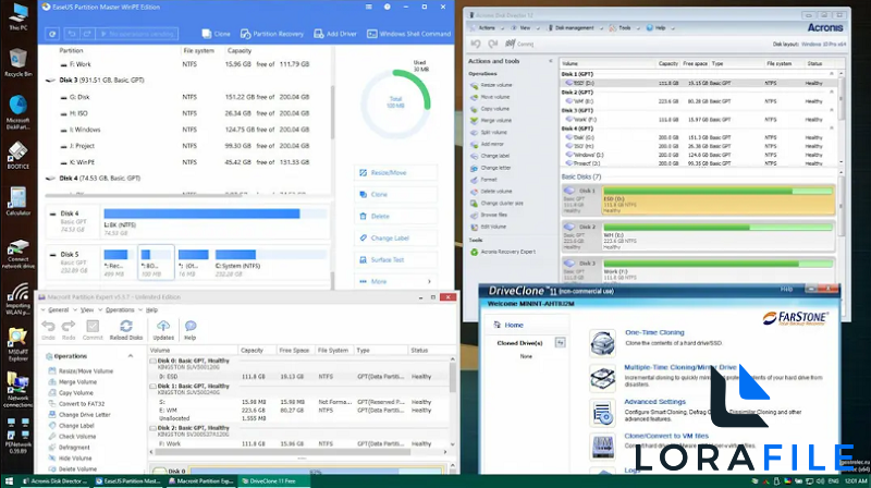 WinPE 11-10-8 Sergei Strelec 2026.05.11 screenshot