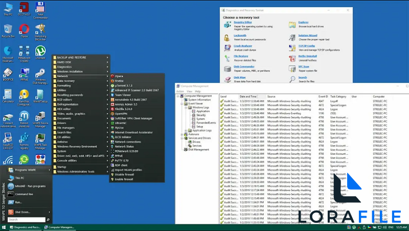 WinPE 11-10-8 Sergei Strelec 2026.05.11 screenshot