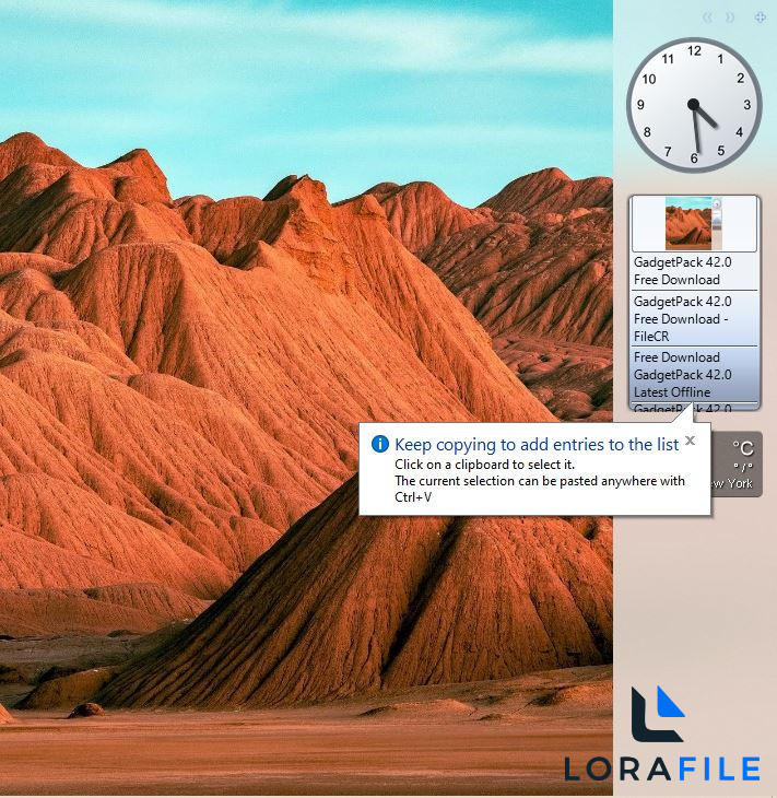 GadgetPack 42.0 screenshot