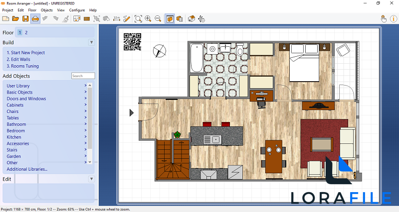 Room Arranger 11.1.0.790 screenshot