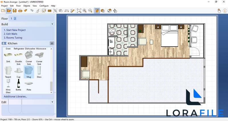 Room Arranger 11.1.0.790 screenshot