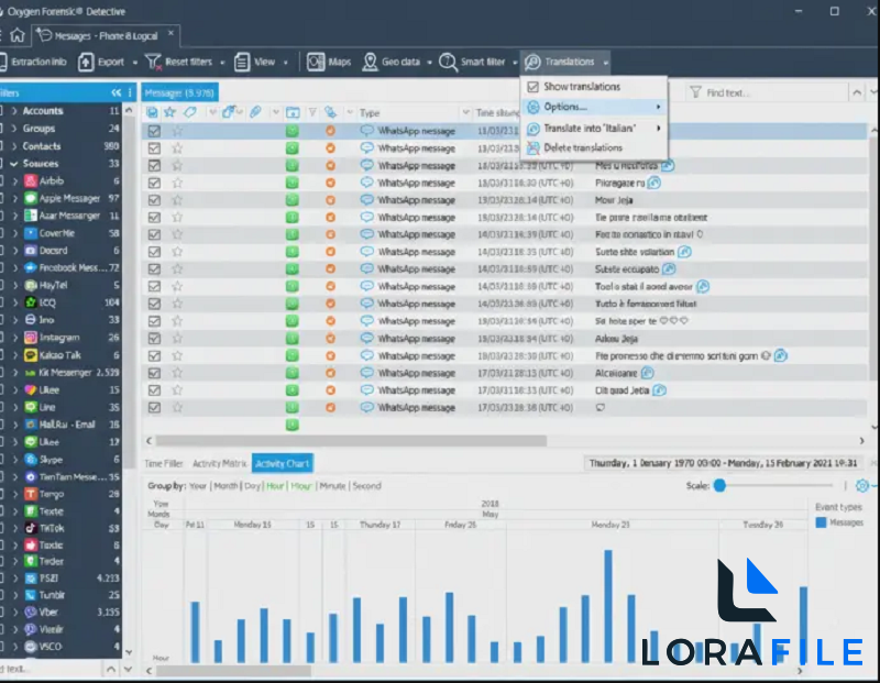 Oxygen Forensic Detective 18.2.0.300 screenshot