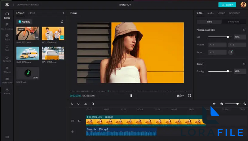 CapCut 8.9.1.3802 screenshot