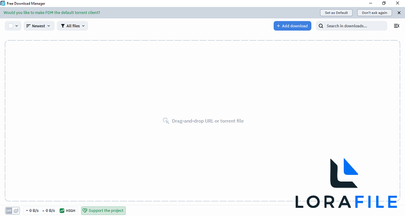 Free Download Manager (FDM) 6.34.2.6926 screenshot