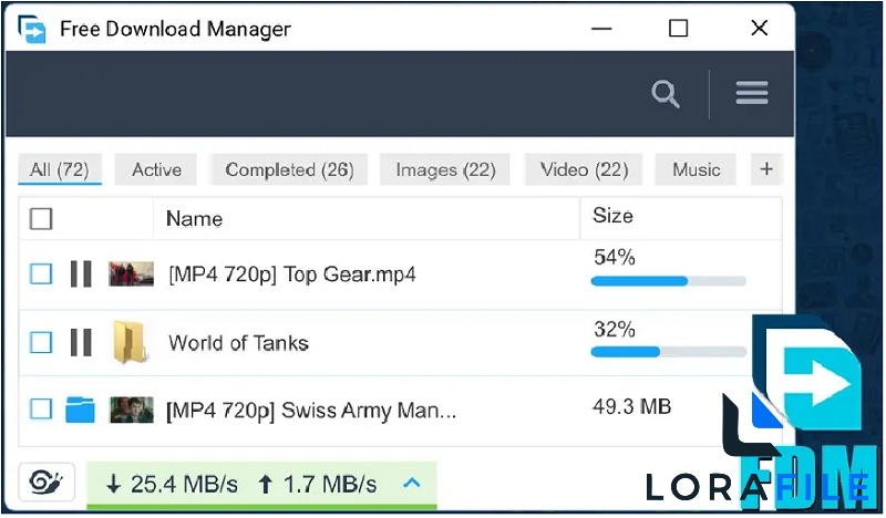 Free Download Manager (FDM) 6.34.2.6926 screenshot