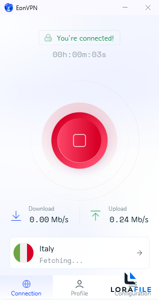 Download EonVPN 2.2 Free screenshot