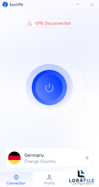 Download EonVPN 2.2 Free screenshot