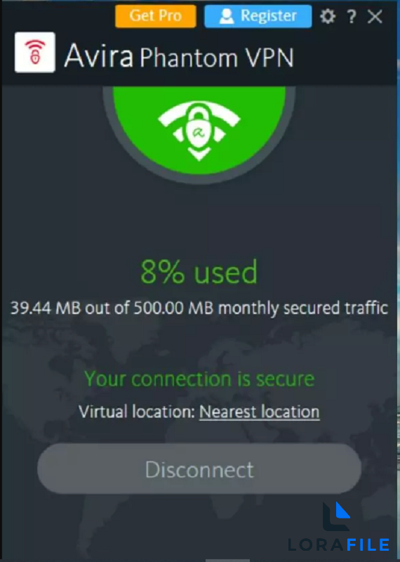 Avira Phantom VPN Pro 2.47.1.24783 screenshot