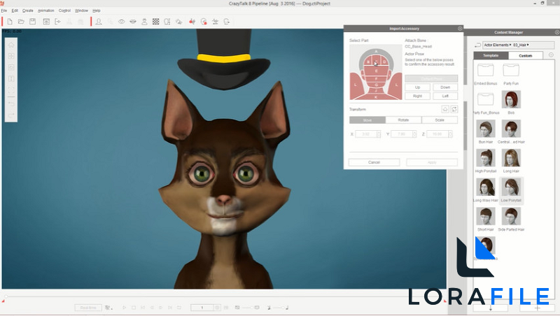 CrazyTalk 8.13.3615.3 screenshot