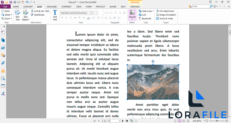 Foxit PDF Editor Pro 2026.1.3.36551 screenshot